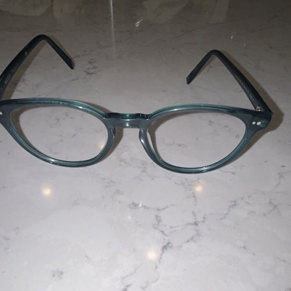 Warby Parker Akeley Green Full Rim Plastic Eyeglass Frames 53-19-145 W-728